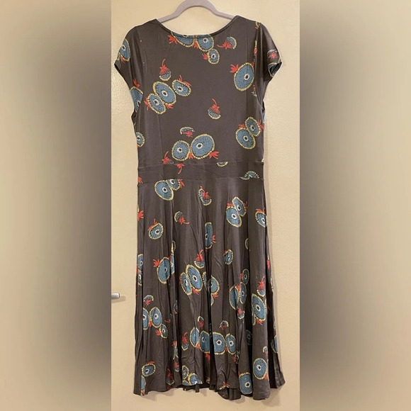 BODEN Seville‎ Front Knot Midi Dress - Picture 4 of 5